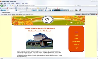 Gambar 5.1 Halaman Utama Website 