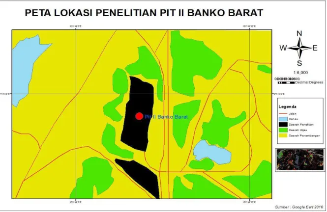 Gambar 1. Peta lokasi penelitian