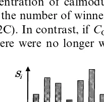 Fig. 4. Schematic representation of a novel form of synapticencoding of information conjectured from the results of thepresent study