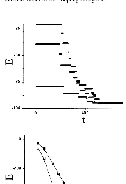 Fig. 4 shows the time course of energy relax-