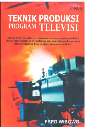 Gambar Sampul Buku Teknik Produksi Program Televisi 