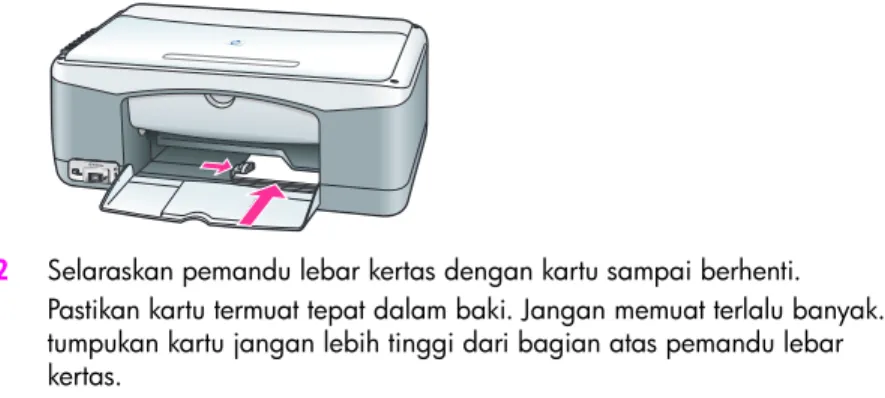 Tabel berikut memberikan petunjuk pemuatan jenis kertas nonstandar. Untuk  hasil yang terbaik, sesuaikan pengaturan kertas setiap kali Anda mengubah  jenis atau ukuran kertas