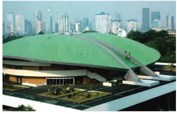 Gambar 4.1 Gedung MPR/DPR merupakan gedung tempat bekerja dan berkumpulnya wakil rakyat untuk kesejahteraan rakyat Indonesia