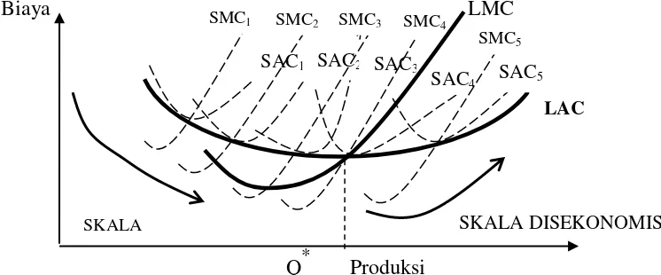 Grafik 2.1. Skala Produksi Ekonomis (Ariyanti, 2008:78; Case dan Fair, 2007:227) 