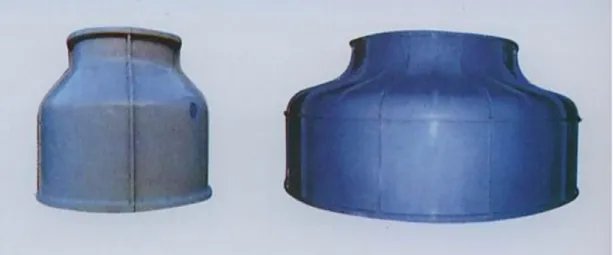 Gambar 4.7. Casing Menara Pendingin  d.  Besar diameter sprinkle  
