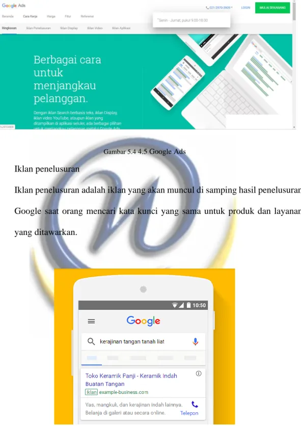 Gambar 5.4  4.5 Google Ads