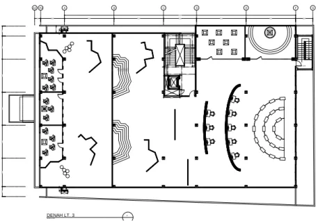 Gambar 2 Layout Lantai 3 