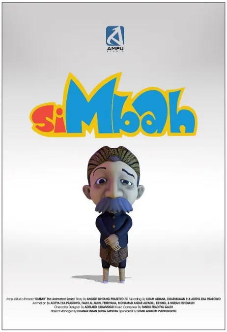 Gambar 1. Poster film Serial Animasi 3D siMbah 