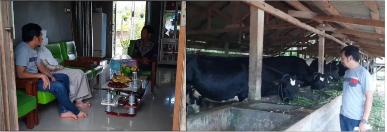 Gambar 5. Kondisi ruang pengolahan susu di Kelompok Tani Neang Mukti Pekon Air  Kubang Kecamatan Air Naningan Kabupaten Tanggamus 