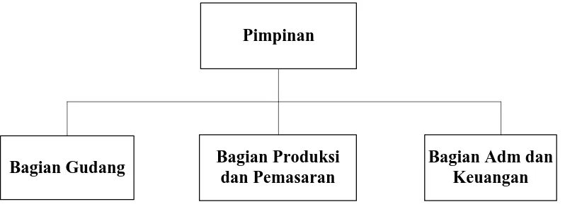 Gambar 5.1. Struktur Organisasi 