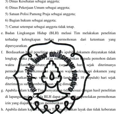 Tabel. 1 Perusahaan yang Diterbitkan Izin TPS LB3 pada Tahun 2010 