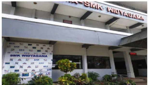 Gambar 1. Gedung SMK Widyagama Malang 