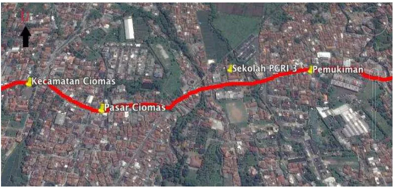 Gambar 1 Lokasi penelitian 