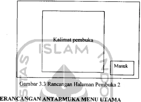 Gambar 3.3 Rancangan Halaman Pembuka 2