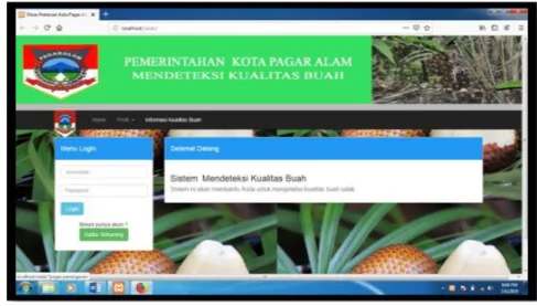 Gambar 3. Menu Utama 