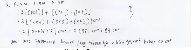 Gambar 4 Jawaban PV, Siswa Kategori Kemampuan Penalaran Matematis Atas 