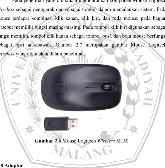 Gambar 2.6 Mouse Logitech Wireless M150 