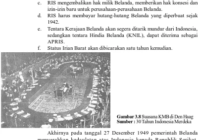 Gambar 3.8 Suasana KMBdi Den HaagSumber : 30Tahun Indonesia Merdeka