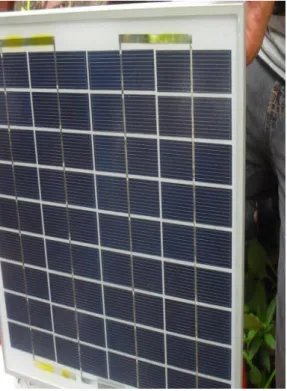Gambar 6b. Pemasangan Panel Surya 