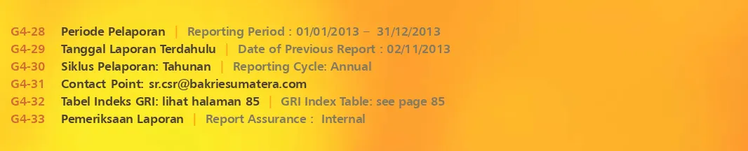 Tabel Indeks GRI: lihat halaman 85  |  GRI Index Table: see page 85