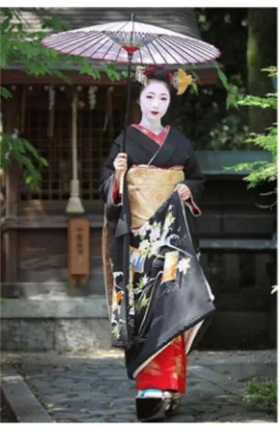 Gambar 2. Kimono wanita  sumber : geisha-kai.tumblr.com