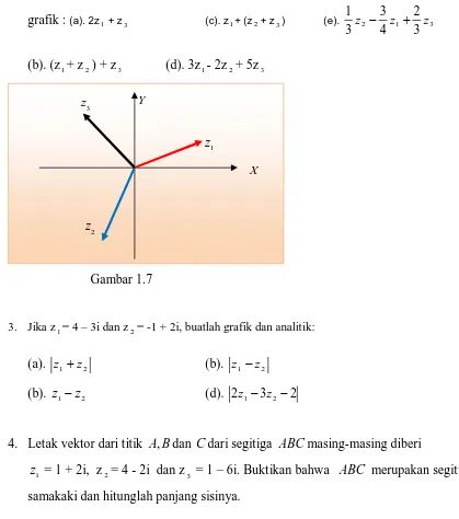 grafik : (a). 2z1 + z 3  