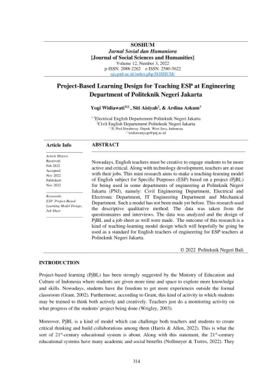 case study engineering design politeknik