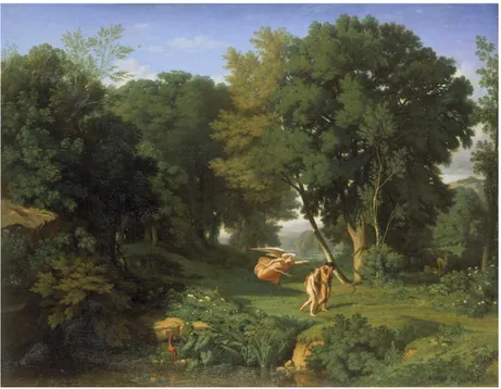 Gambar 1.1: Adam dan Hawa diusir dari Taman Eden.  