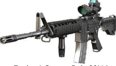 Gambar 4. Senapan Serbu M4A1