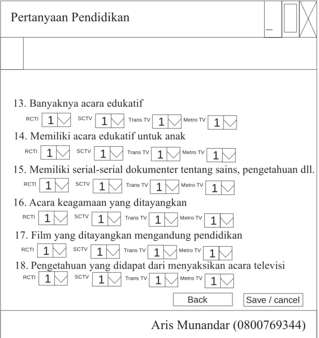 Gambar 3.7 Rancangan layar 5 