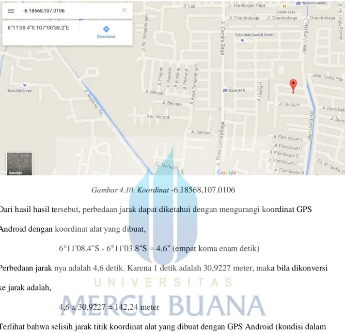 Gambar 4.10. Koordinat  -6.18568,107.0106 