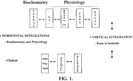 FIG. 1.Horizontal and vertical integration of physiology. Sub-Problem-Based Learning