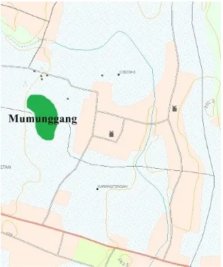 Gambar 3. Peta Dusun Cibodas