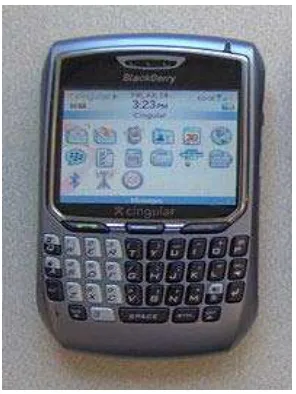 Gambar 2.    Produk unggulan Blackberry Fasilitas lain yang menjadi andalan Blackberry adalah pesan instan