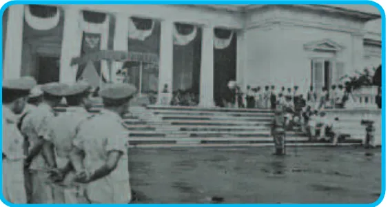 Gambar 2.5 Dekrit Presiden 5 Juli 1959 merupakan awal bergulirnya Demokrasi Terpimpin
