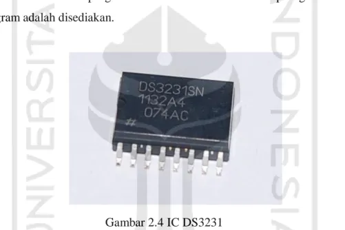 Gambar 2.4 IC DS3231 