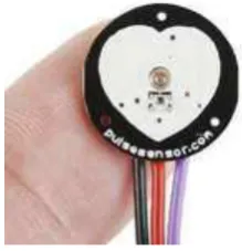 Gambar 2.4 Pulse sensor atau sensor detak jantung 