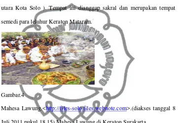Gambar.4 Mahesa Lawung.<http://files-solo.files.webnote.com>.(diakses tanggal 8 