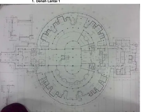 Gambar 2.7  Denah Lantai 1 
