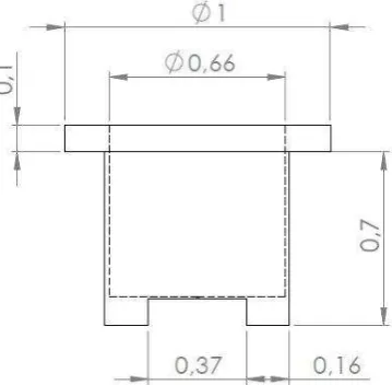 Gambar 11 Dimensi Nosel Flat 