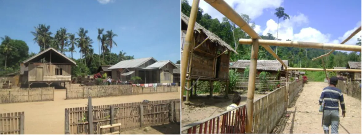 Gambar 2.4. Kondisi Desa Padang dan Dusun Hyong 