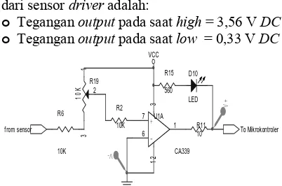 Gambar 19. Rangkaian Sensor Driver  