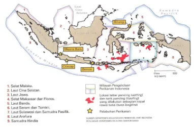 Gambar 1. Wilayah Pengelolaan Perikanan Indonesia 
