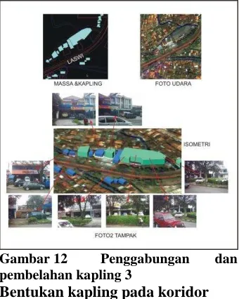 Gambar 12 pembelahan kapling 3 