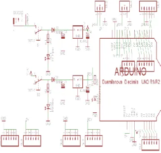 Gambar 2. Rangkaian Shield Arduino 