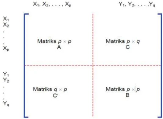 Gambar 3. Matriks korelasi (Siregar, 2011) 