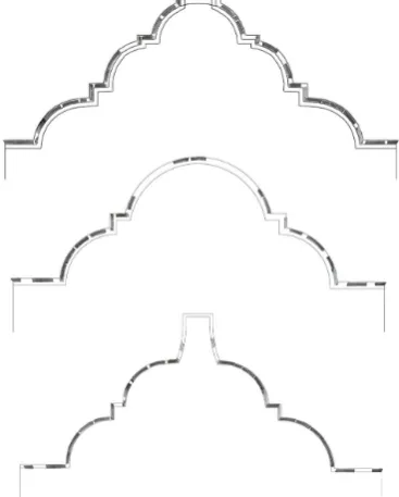 Figure 7: a rectified image  with the detected masonry 