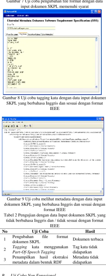 Gambar 7 Uji coba pengubahan file format dengan data  input dokumen SKPL memenuhi syarat 