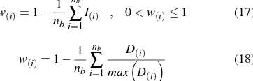 Table 1). This matrix is a zero diagonal square matrix, because