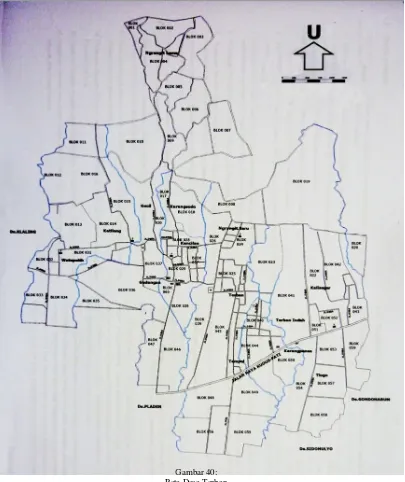   Gambar 40: Peta Desa Terban 